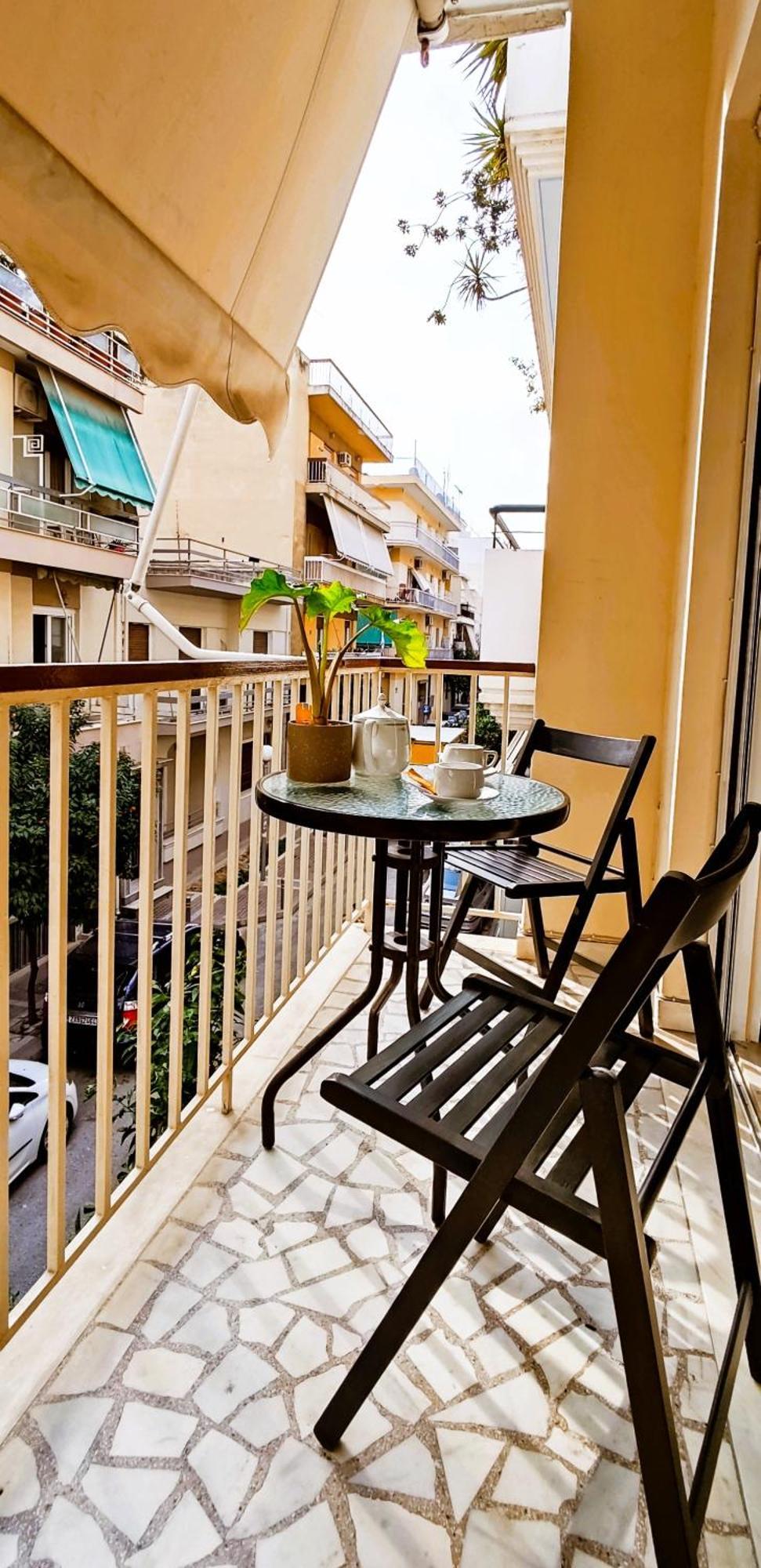 Next To Metro! Bright Apartment With Fully Equipped Kitchen Athen Exterior foto
